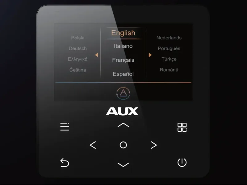 Interface de régulation et de pilotage d’une PAC air/eau — pompe à chaleur air/eau en immeuble en Bretagne