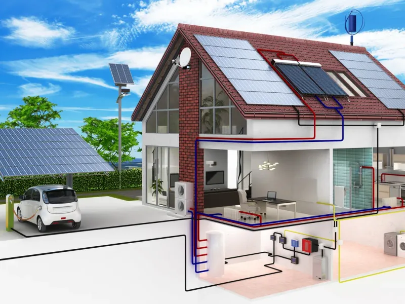 Maison solaire en autoconsommation — en Bourgogne-Franche-Comté