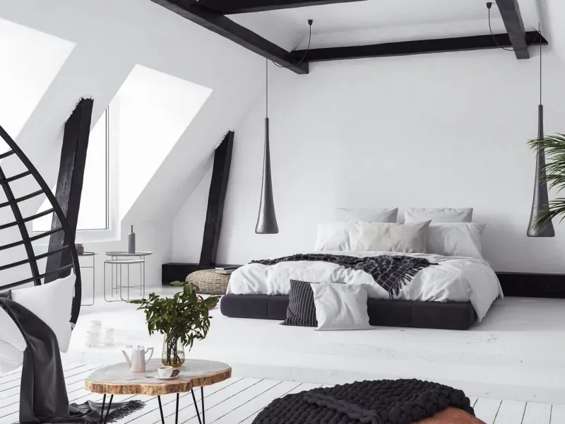 Suite sous combles isolée, confort — France