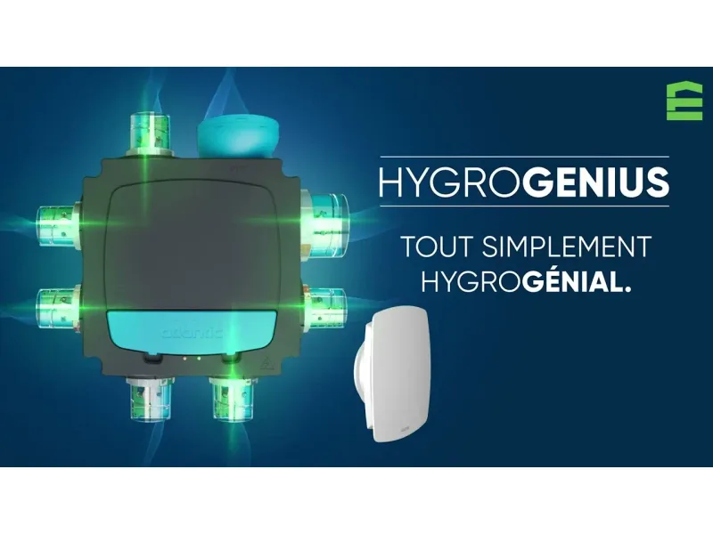 VMC hygroréglable connectée — France